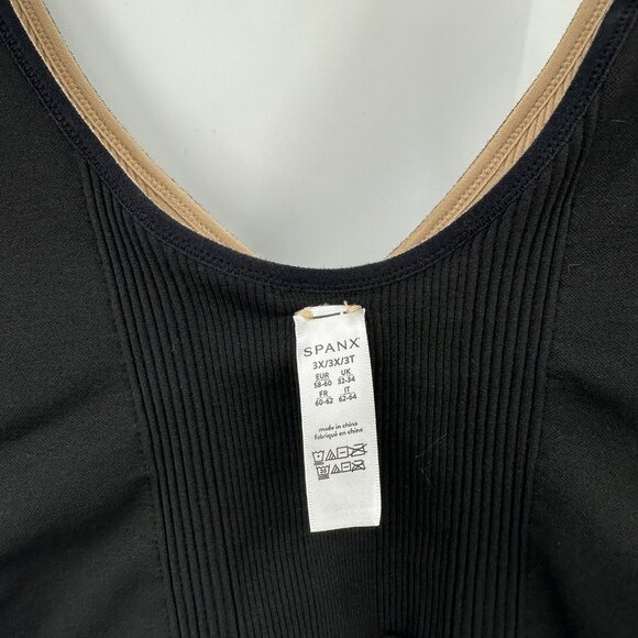 SPANX REVERSIBLE WIRELESS comfort bra black barely lounge pullover plus 3XL - Picture 11 of 12